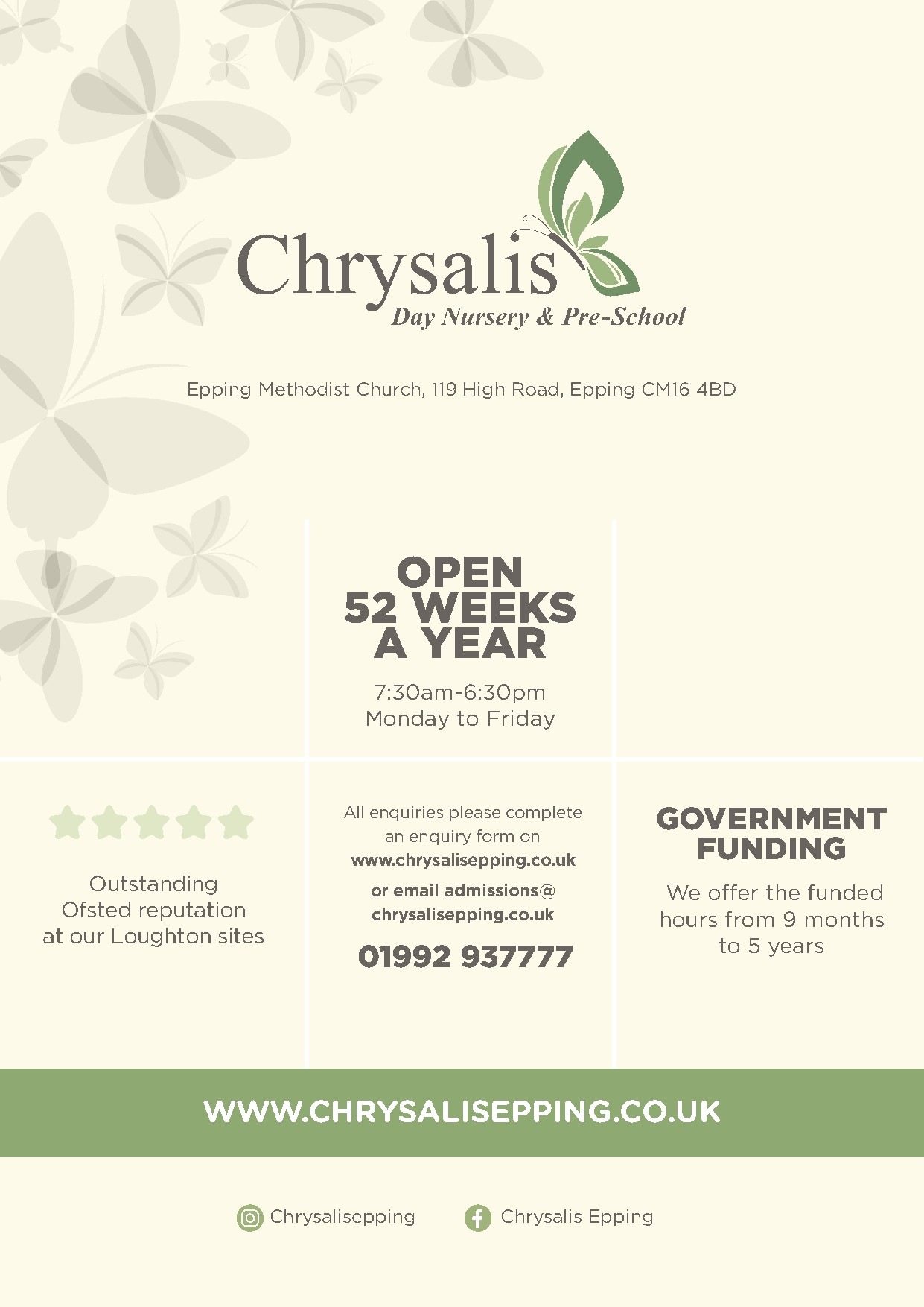 Chrysalis Epping prospectus, page 26 of 26